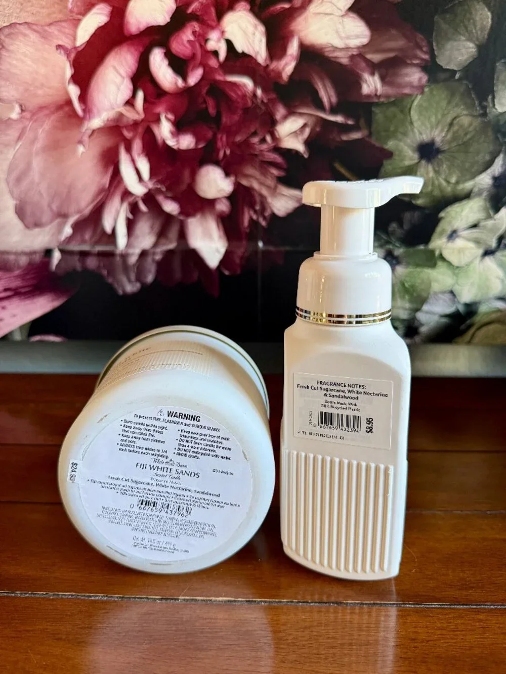 Choose your scent NEW 2-Pc 3-Wick Candle & Foaming Hand Soap BBW